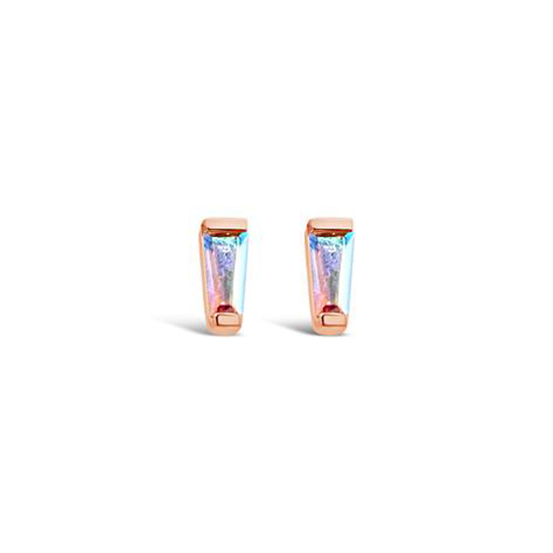 Mercury Mist Tapered Baguette Gold Threadless End Buddha Jewelry Organics