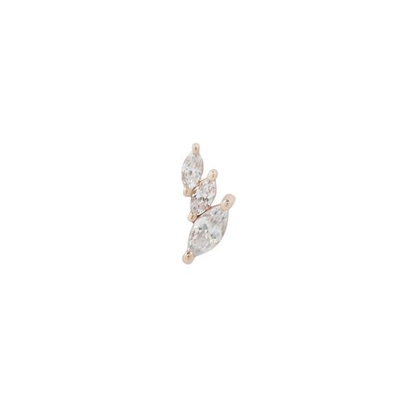 Multiplicity Gold Threadless End Buddha Jewelry Organics
