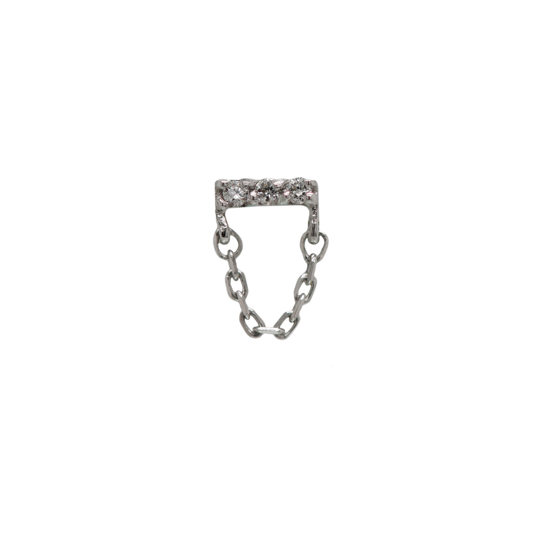 Mini Major Chain Gold Threadless End Pupil Hall