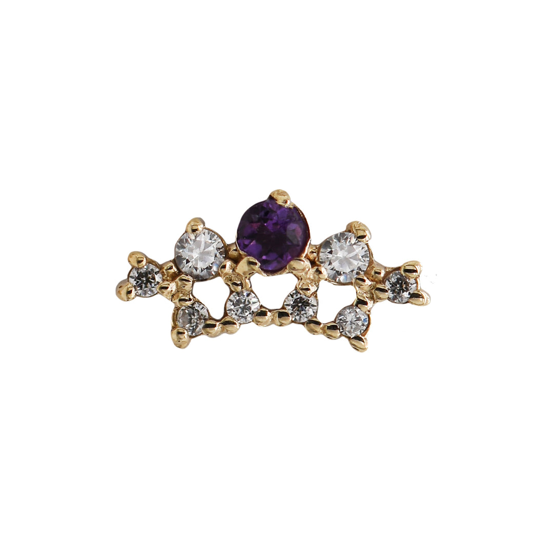 Empress Gold Threadless End Tawapa