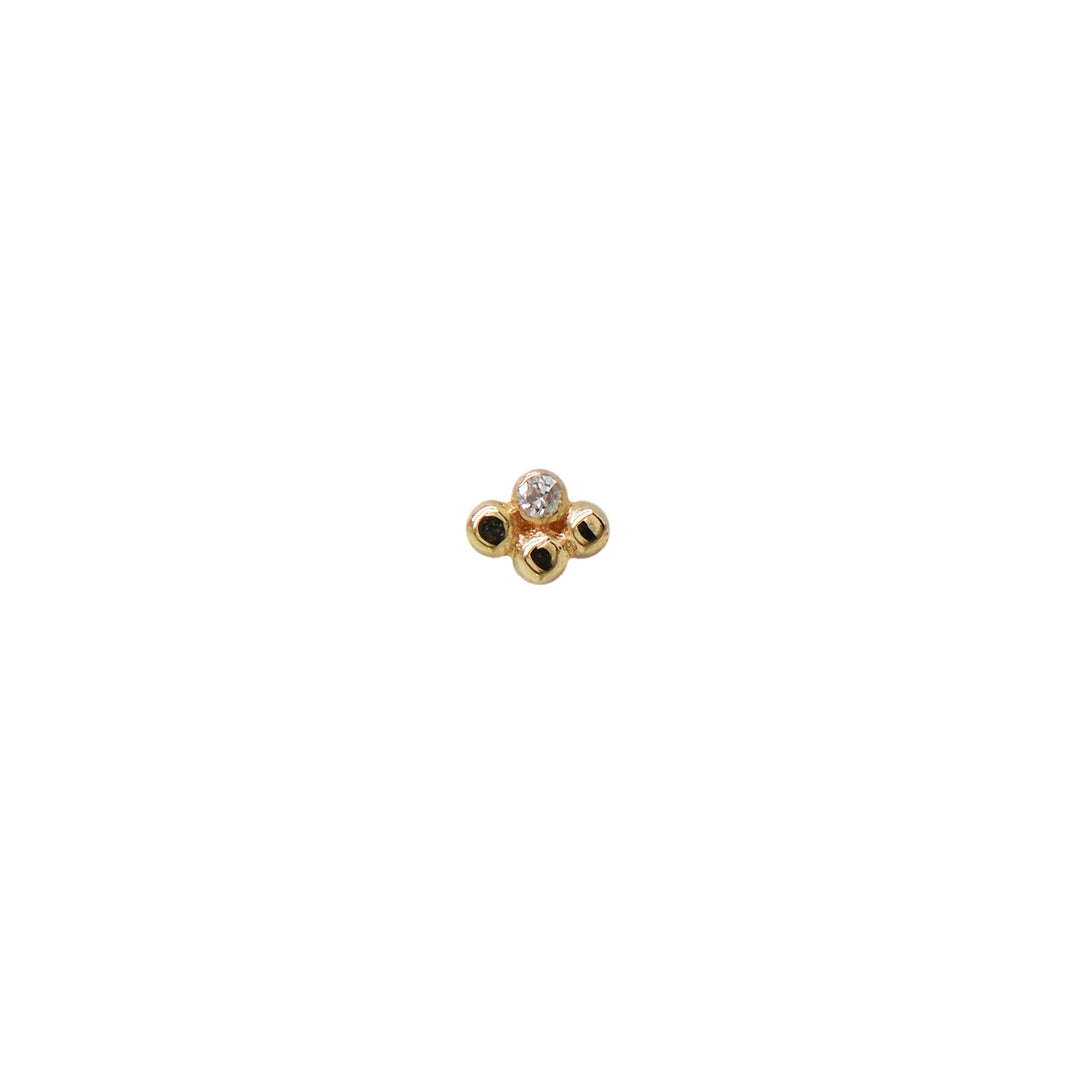 Little Secret X4 Gold Threadless End Pupil Hall