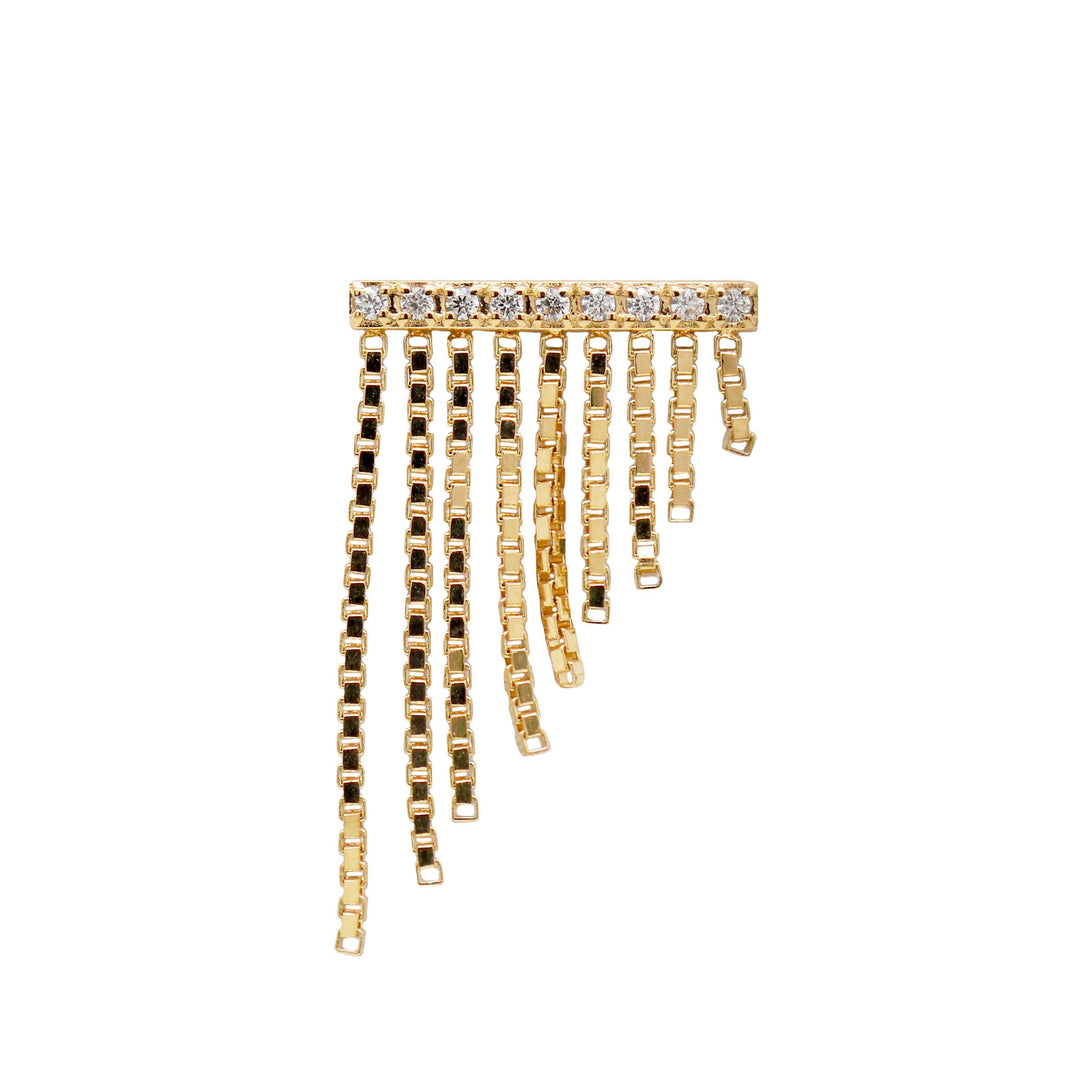 Big Adrian Gold Threadless End Auris
