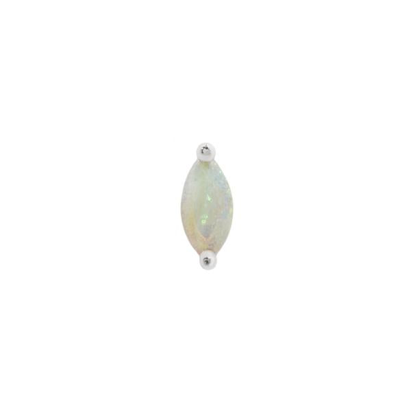 Opal Zuri Gold Threadless End Buddha Jewelry Organics