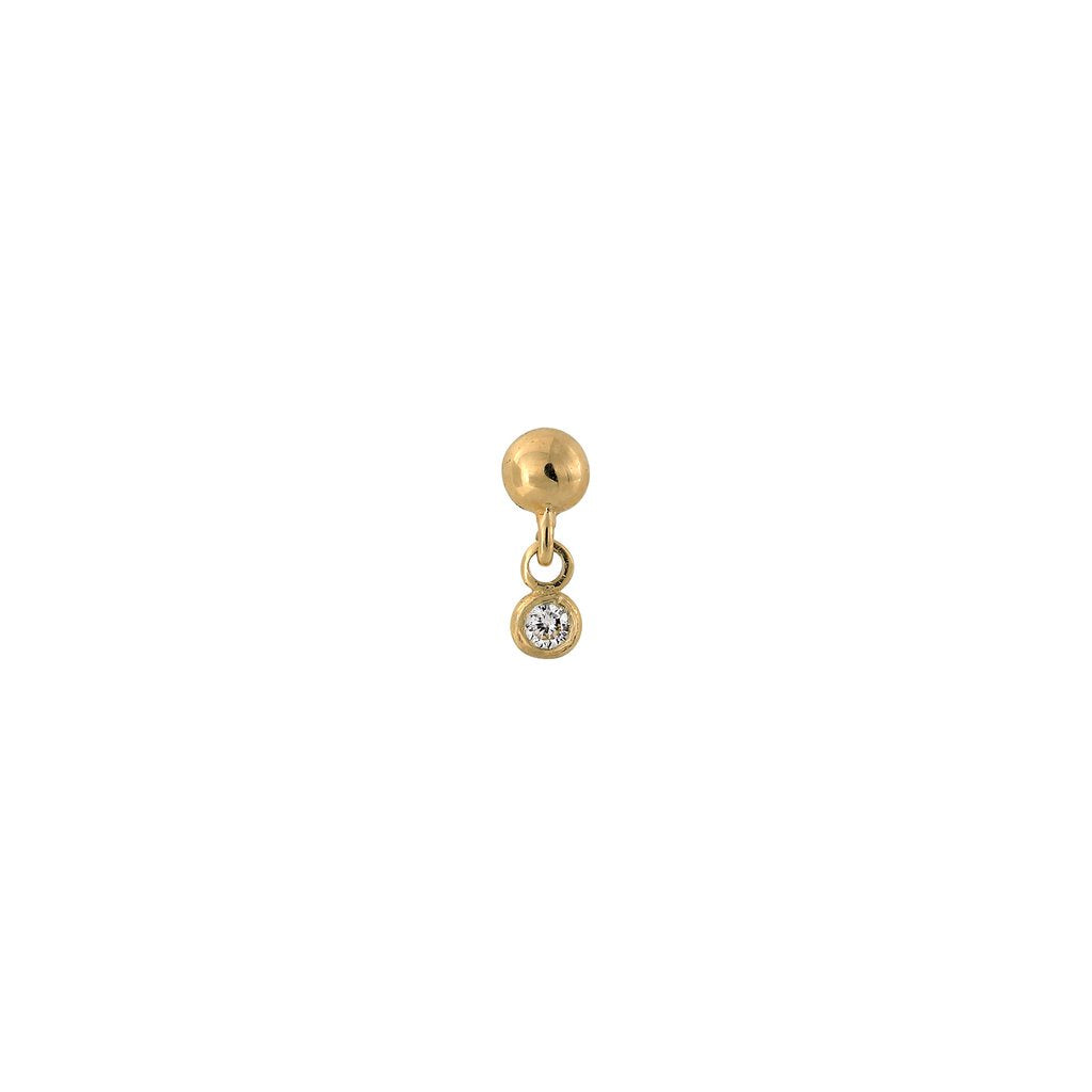 Warmer Gold Threadless End Pupil Hall