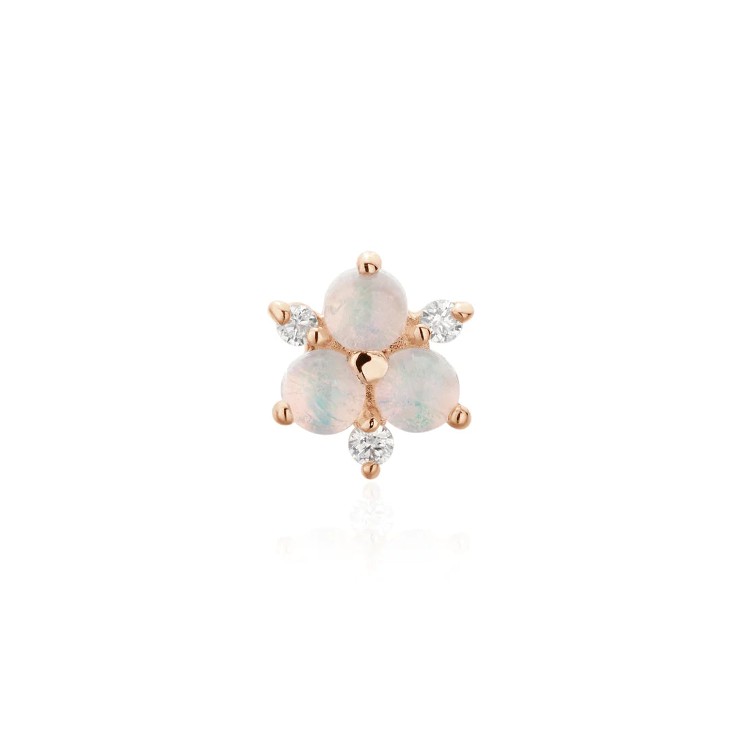 Soleil Gold Threadless End Ember Body Jewelry