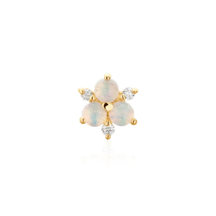 Soleil Gold Threadless End Ember Body Jewelry