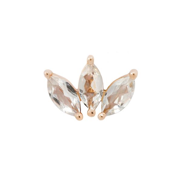 Moet Gold Threadless End Buddha Jewelry Organics