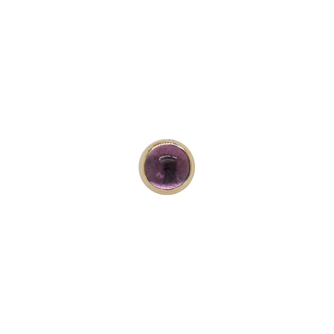 Round Cup Gold Threadless End BVLA