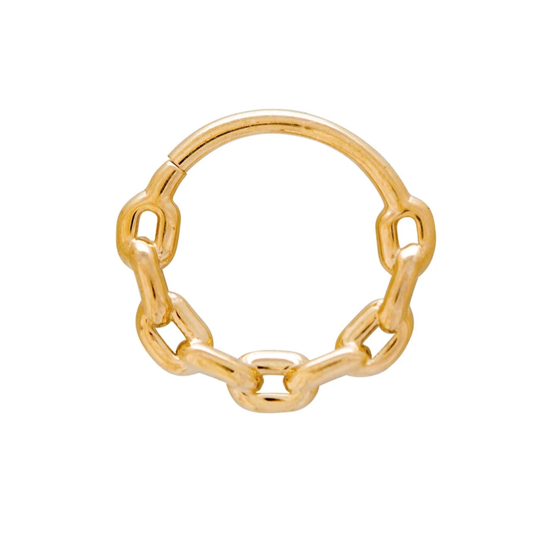 ChainLink Gold Seamless Ring Tawapa