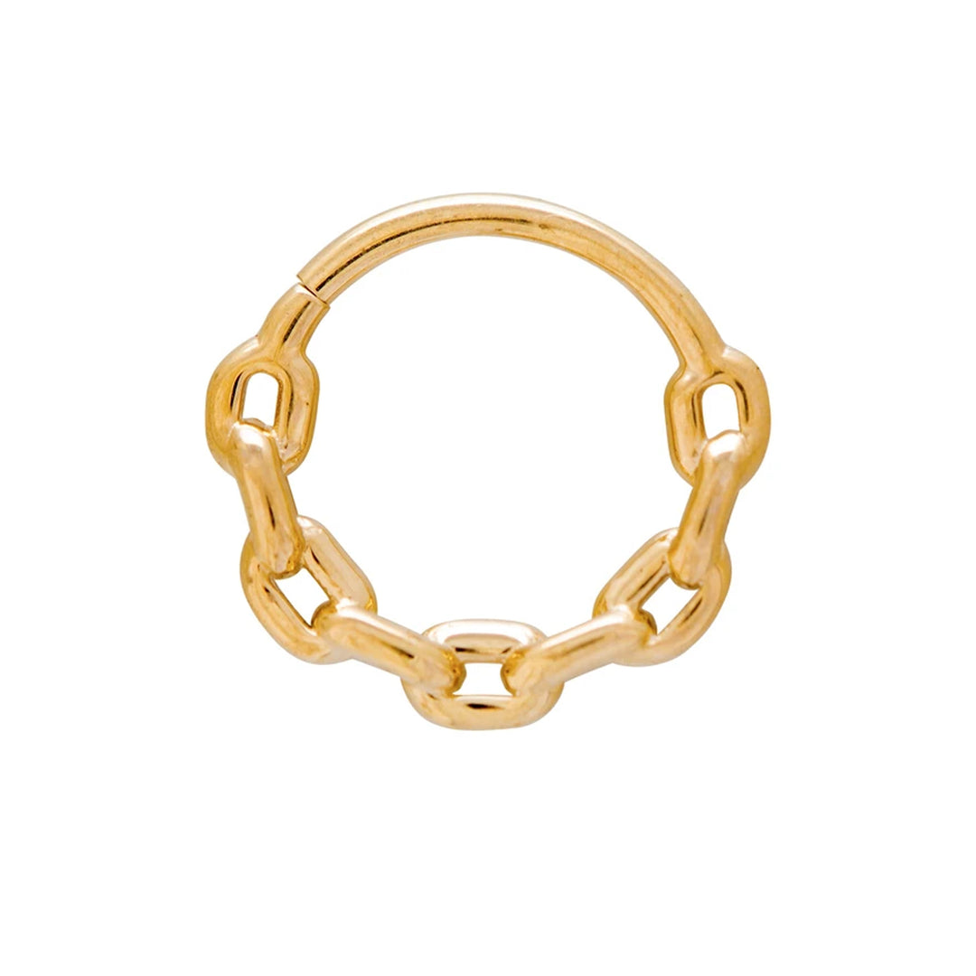 ChainLink Gold Seamless Ring Tawapa