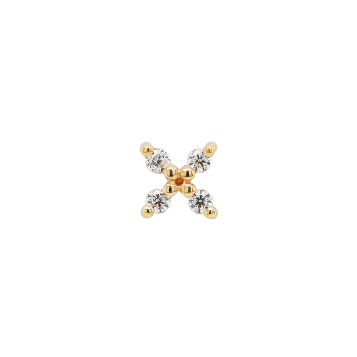 Crux - Genuine Diamond - Threadless End Ember