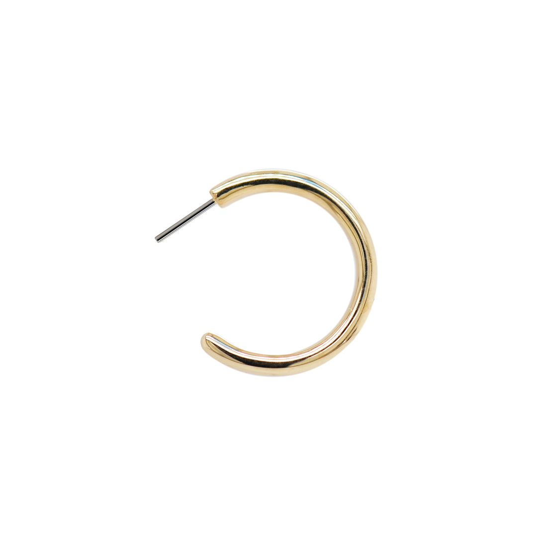 Hybrid Ring Gold Threadless End Ember