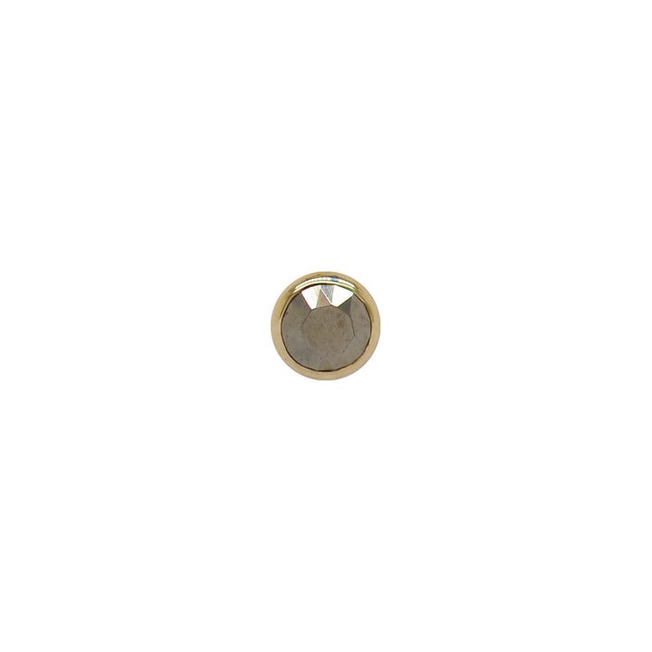 Round Cup Gold Threadless End BVLA