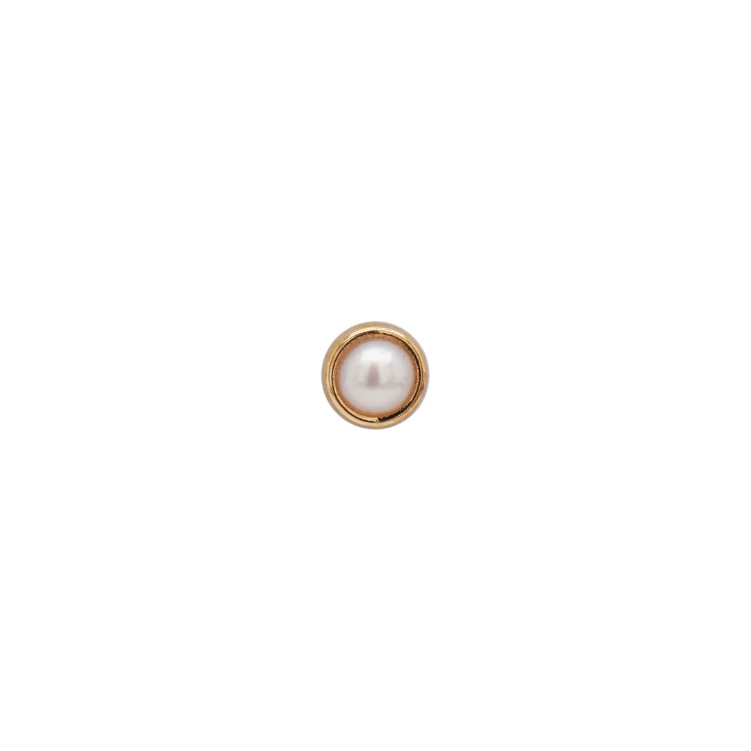 Round Cup Gold Threadless End BVLA