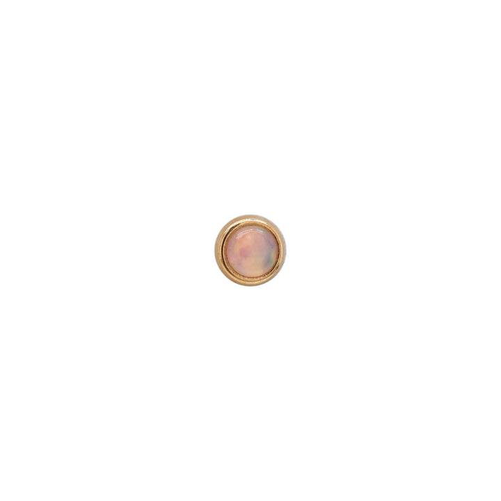 Round Cup Gold Threadless End BVLA