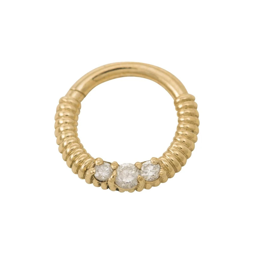 Day Break Gold Seamless Ring Tawapa