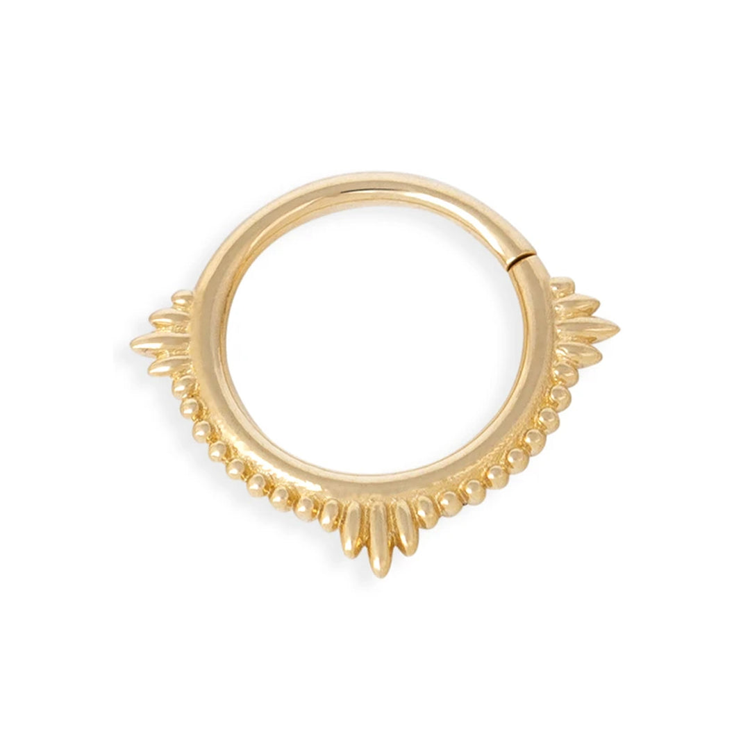 Plume Gold Seamless Ring Tawapa