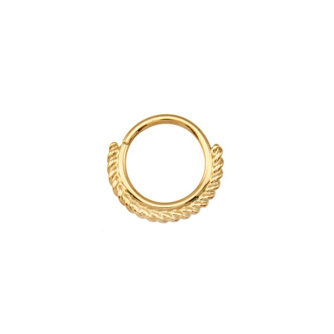 Single Filligree Gold Seamless Ring Norvoch